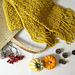 Chunky Mustard Scarf pattern 