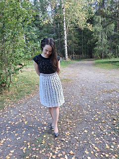 Lacey blouse can be a dress too ﹤3