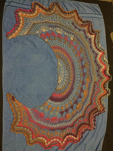 A Little of This a Little of That Shawlette photo 2