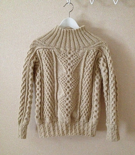 Classical Aran Sweater クラシカルアランセーター 다른 모습 1