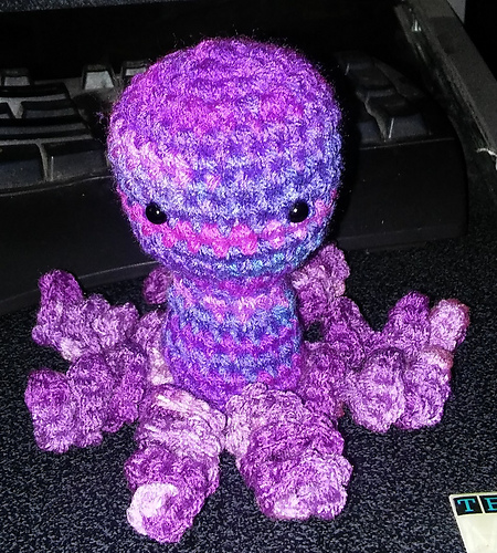 Octopus with Top Hat Plushie photo 2