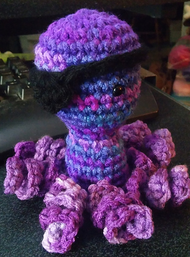 Octopus with Top Hat Plushie photo 4