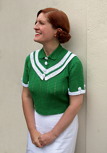 Parisian Striped Blouse #121 photo 1