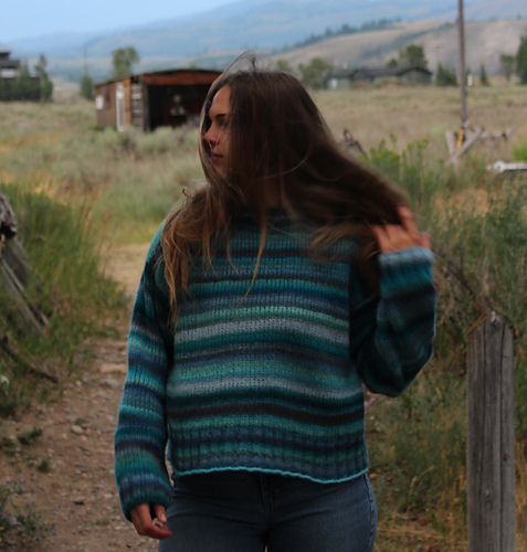 Glow Crew Genser - Violent Cat Lady