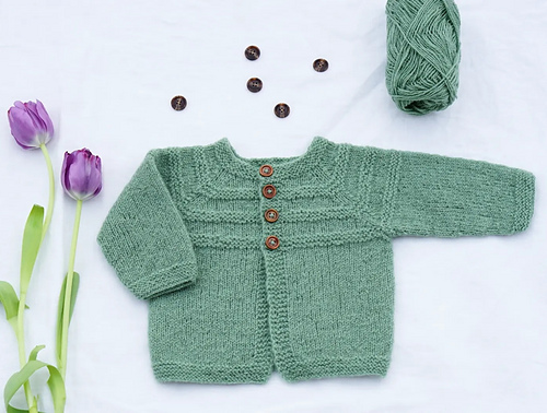 Lamull babyjakke - 