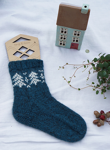 Julemorgen sokker - Vivian Aas