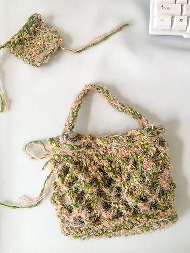 velvet vine little handbag
