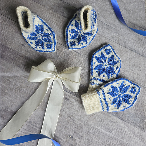 Miniselbusokker / Mini selbu sokker - Tina Hauglund