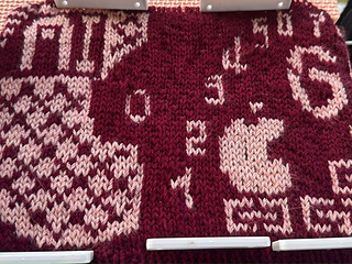 Partially completed work, to finish ribbing and block. Will be updated asap!