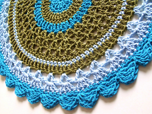 Crochet Doily "SEASIDE" photo 2