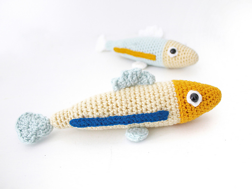 Crocheted Little Sardine