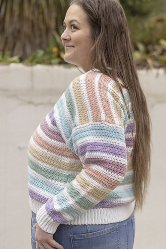 Heathered Rainbow Adult Pullover photo 4