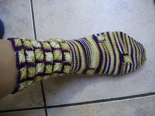 Mitered Windowpane Socks photo 2