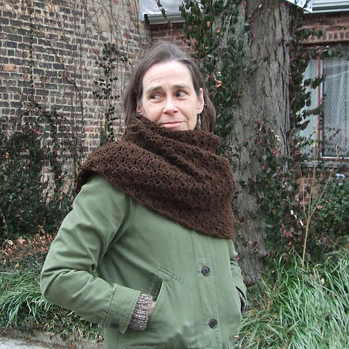 Triangular Shawl in Crosshatch Stitch photo 7