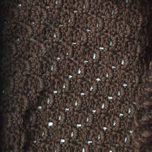 Triangular Shawl in Crosshatch Stitch photo 8
