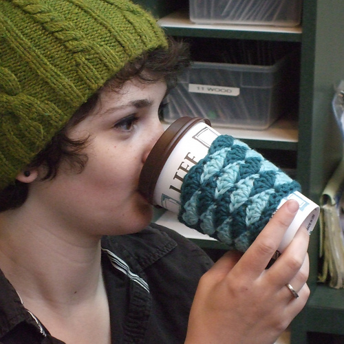 Quick Crochet Cup Cozy photo 1