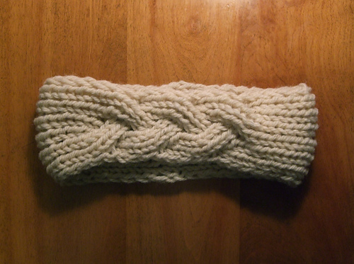Single Rib Headband with Cables and Grafting photo 2
