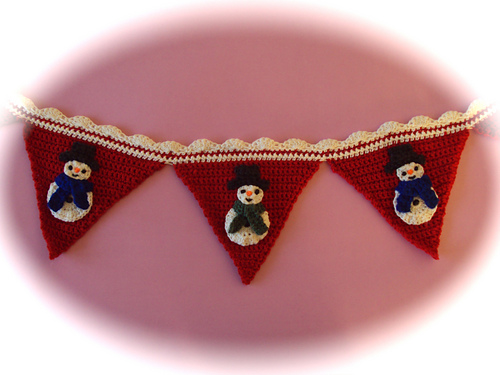 Snowman Christmas Bunting photo 3