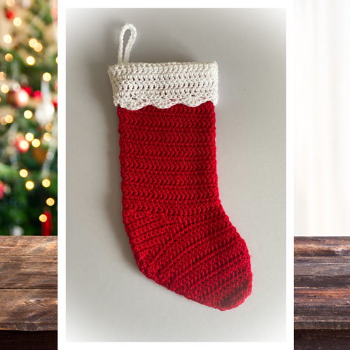 Crochet Christmas Stocking photo 1