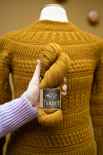 The Briarton Sweater -  A Playful Patchwork of Fall Color main image 1