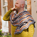 Painting Bricks Shawl pattern