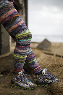 Ravelry Marled Mania Leggings pattern by Stephen West