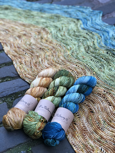 mer sea shawl
