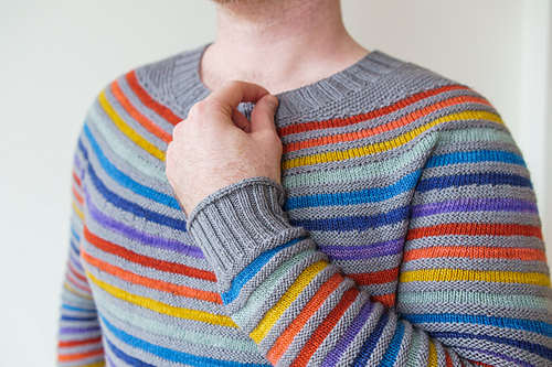 Ravelry: Rainbow Ring Sweater pattern by Stephen West