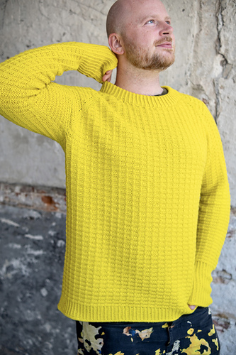 Woolly Waffle Genser - Stephen West