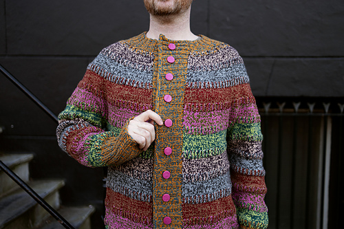 Ravelry: Brioche Break Cardigan pattern by Stephen West