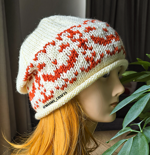 Halloween Ember Mosaic Hat