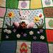 "Hoppy" Easter blanket pattern