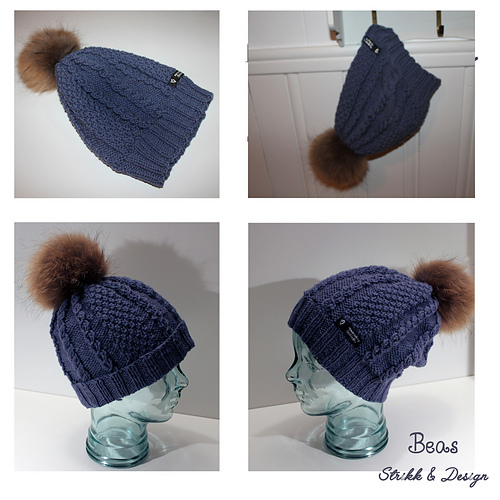 VinterFryd Flettelue - StrikkeBea