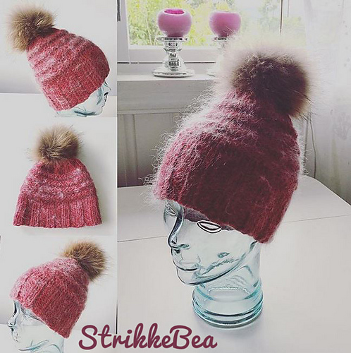 Alfa Lue og Votter - StrikkeBea