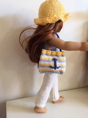Tote bag for 18" doll photo 1
