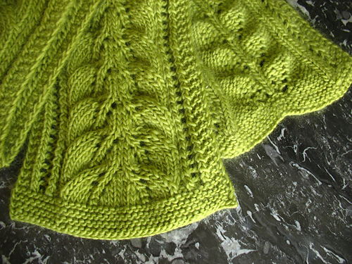Column of Leaves Scarf photo 7