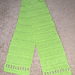 The Green Monster Scarf pattern