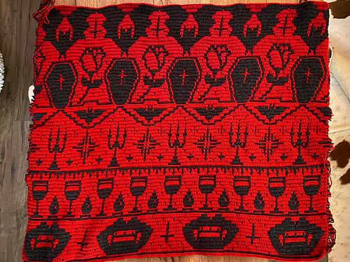 Nightly Beings Mosaic Blanket