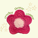 crochet flower coaster pattern