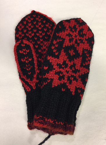 POLAR selbuvotter / selbumittens - bywmageroy