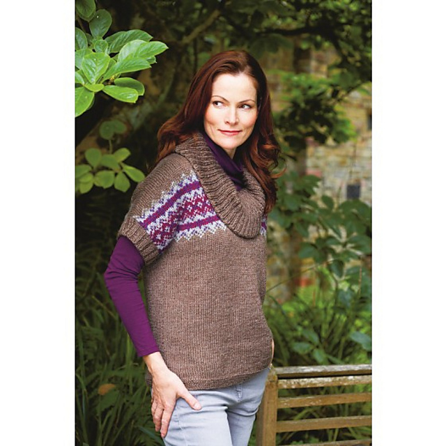 Ravelry: Cowl-Neck Sweater pattern by Sue Batley-Kyle
