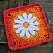 Common Daisy Granny Square pattern