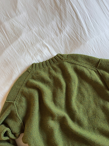 Reversert Genser O-Neck - Wool & Beyond