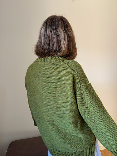 Reversert Genser O-Neck - Wool & Beyond