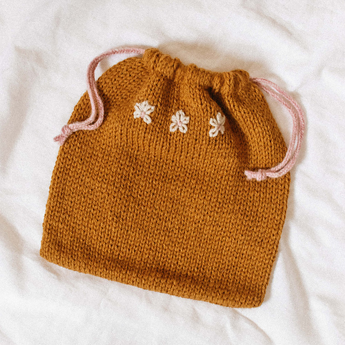 Dahlia Drawstring Bags photo 4