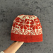 Crimson Petals beanie pattern 