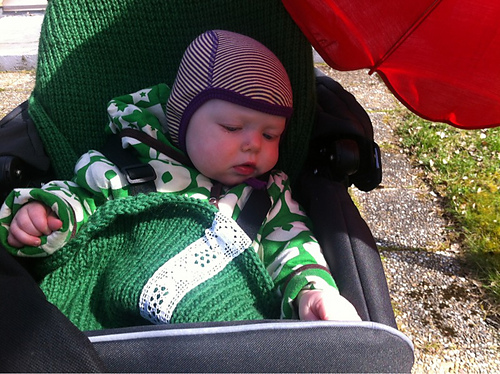Åkpåse till sittvagn / Raggi Baby Pouch photo 2
