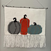 The Pumpkin Trio Wall Hanging pattern