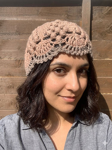Lace Crown Beanie