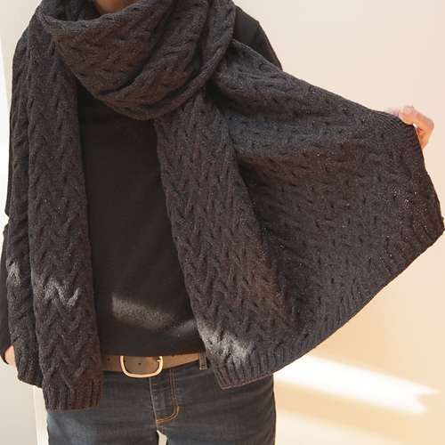Floating Cables Wrap or Scarf photo 1